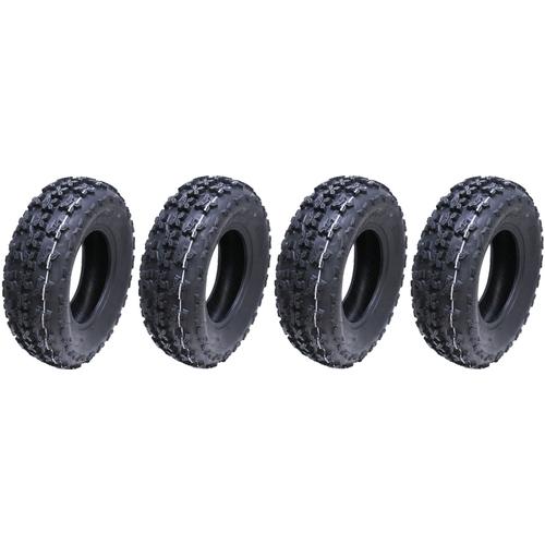 22x7.00-10 Slasher ATV Quad Tyres WP01 Wanda Race 6ply E marked Tires (Set of 4)