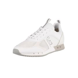Ea7 Baskets Tissées Blanc