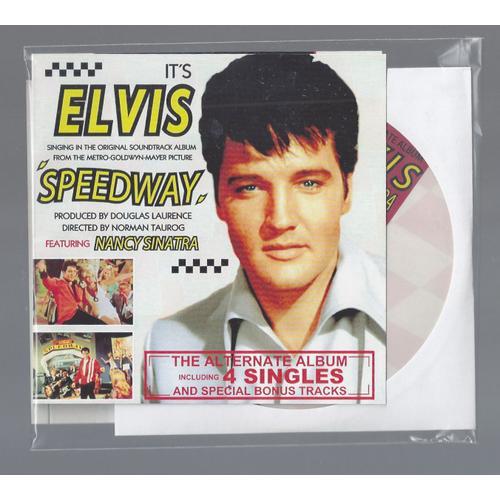 Elvis Presley It’S Elvis Speedway The Alternate Album  Incl 4 Singles +Bonus Tracks Disc Orange 24 Tracks Soundboard Edition Limitée Label Star 300 Ex Neuf Pochette Plastique Scellée Extremement Rare