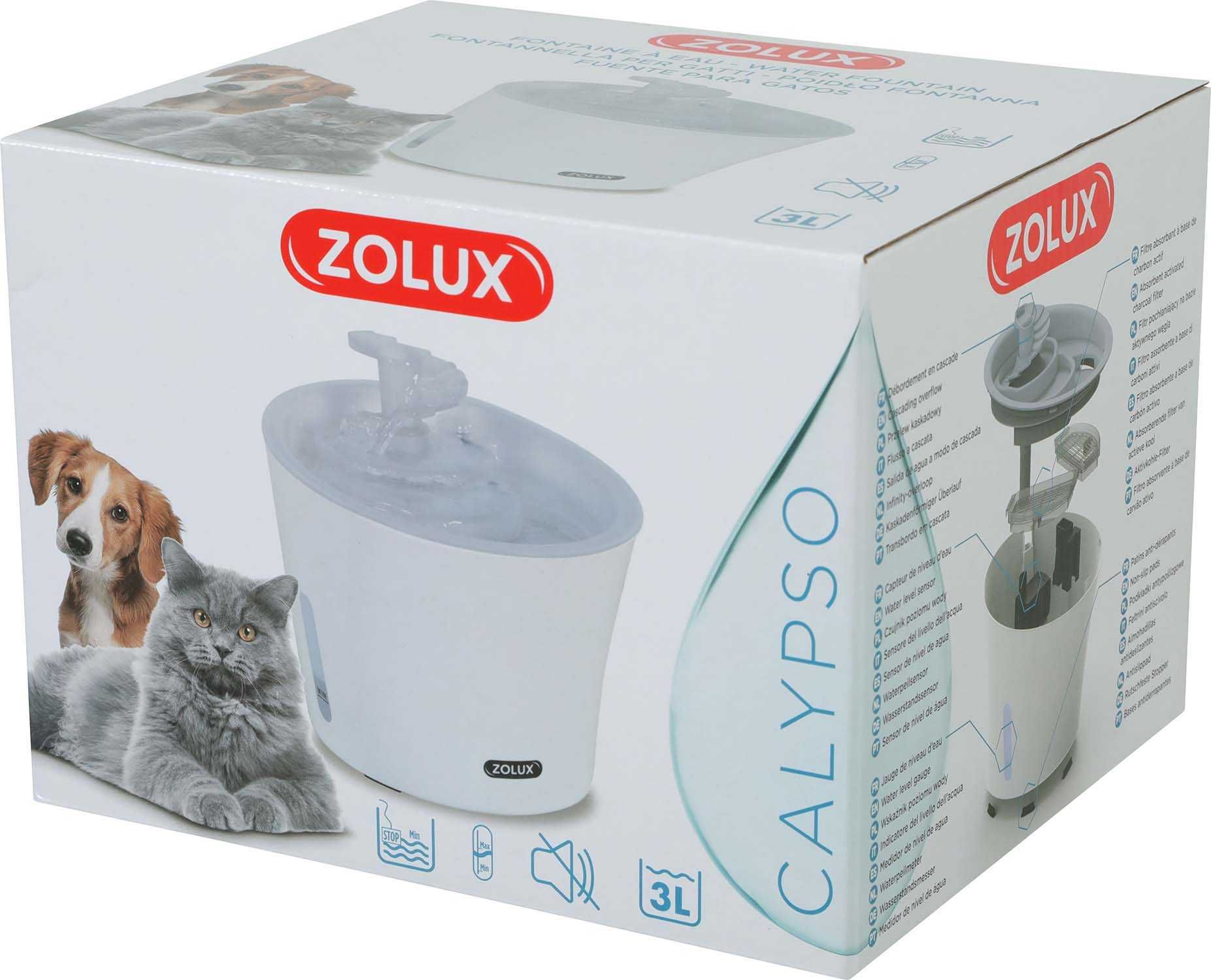 Fontaine À Eau Pour Chiens Et Chats Calypso 3 Litres