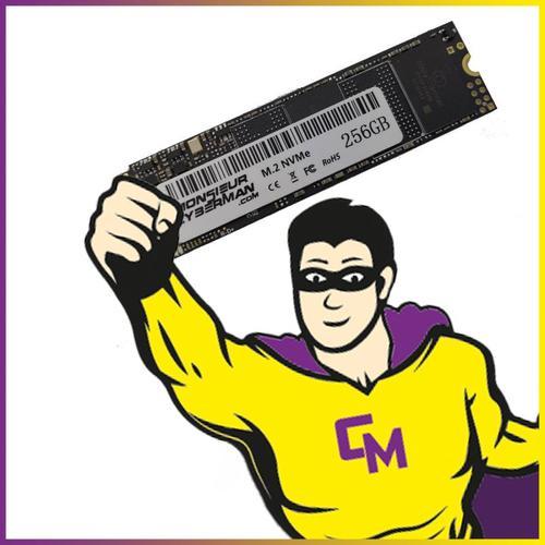 SSD NVMe M.2 Monsieur Cyberman.com 256Go NEUF