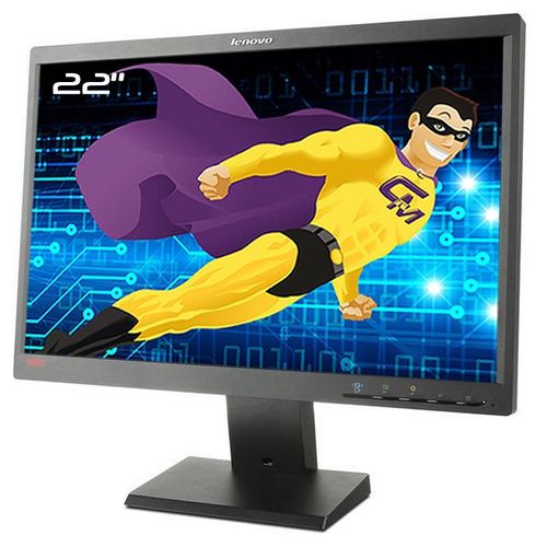 Ecran PC Pro 22" Lenovo ThinkVision L2250pwD 45J8741 LCD VGA DVI-D 1680x1050