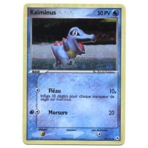 Pokemon Francaise Ex Legendes Oubliees Holo Inv N° 79/101 Kaiminus