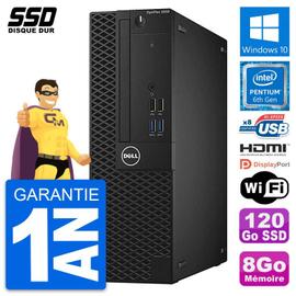 Mini pc dell 3050 micro intel g4400t ram 8go disque 250go hdmi windows 10  wifi - Conforama