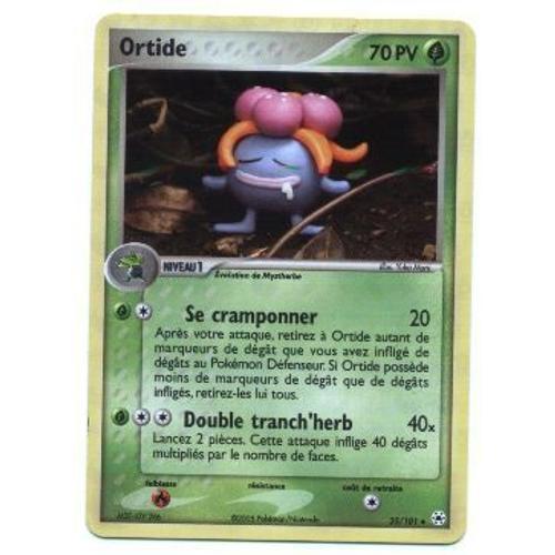 Pokemon Francaise Ex Legendes Oubliees Holo Inv N° 35/101 Ortide