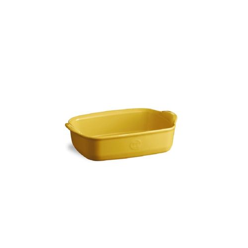 Plat À Four Rectangle Jaune 22 Cm