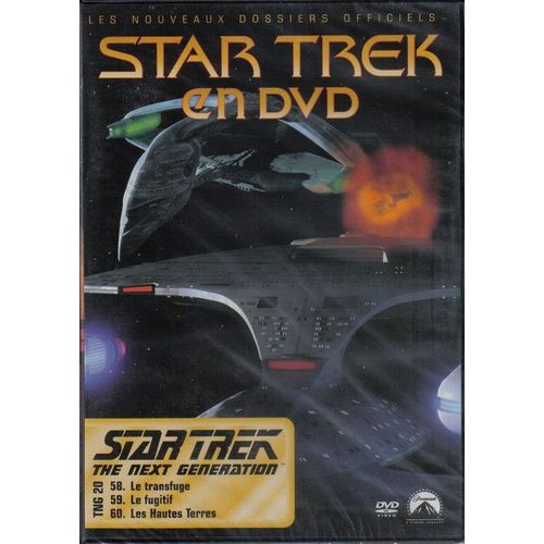 Star Trek - The Next Generation - Les Nouveaux Dossiers Officiels Dvd N° 25 - Episode 58, 59 Et 60