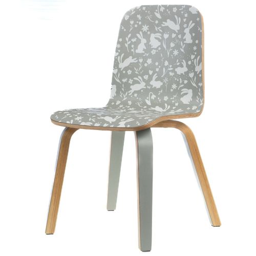 Chaise Enfant Verte Lapin (Lot De 2)