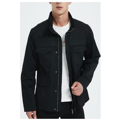 Blouson Saharienne Noir Homme