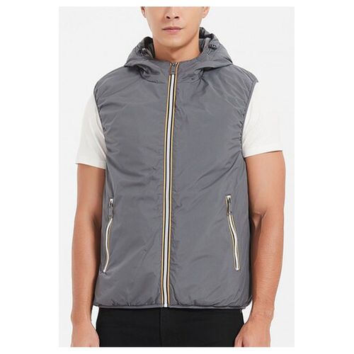 Doudoune Sans Manches Gris Homme
