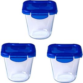 PATA-Cook & Go - Lot de 3 Lunchbox même capacité