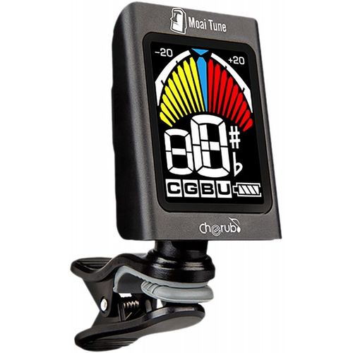 Cherub Wst-680 - Accordeur Chromatique À Pince + Porte Médiators