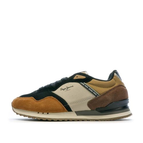 Baskets Noir/marron Pepe Jeans London Forest