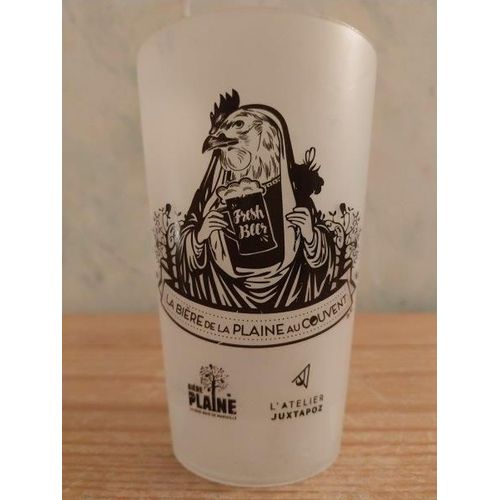 Verre En Plastique Bière De La Plaine