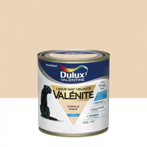 Laque Valénite Coquille D'?uf Finition : Mat | 500 ml