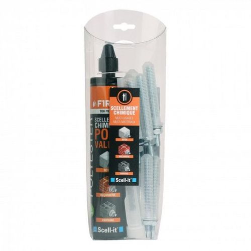 Kit Scellement Chimique Polyvalent | 300 ml