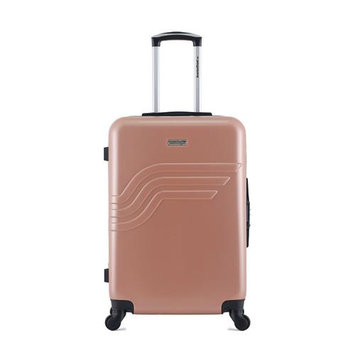 AMERICAN TRAVEL - Valise Weekend ABS/PC DETROIT 4 Roues 65 cm