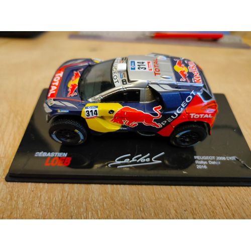 Maquette Voiture Rallye 1/43 Sébastien Loeb : Peugeot 2008