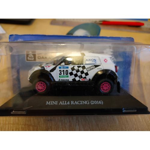 Maquette Voiture Rallye 1/43 : Mini All 4 ( 2016 ) Paris Dakar