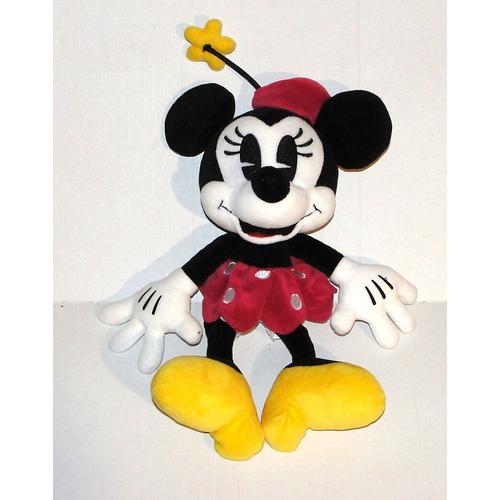 Peluche Minnie 90 Eme Anniversaire Disney Nicotoy 30 Cm