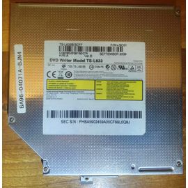 Lecteur/graveur de disque interne TS-L633B - DVD±RW (±R DL)/DVD-RAM - 8x/6x/5x - Serial ATA - Toshiba Samsung Storage Technology (TSST Corp.)