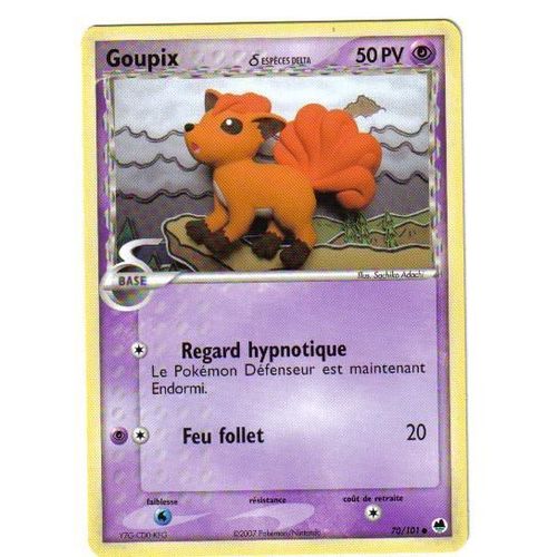 Goupix 50 Pv 70/101 Ex Ile Des Dragons