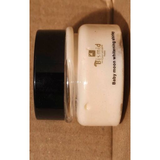 Crème De Nuit éclaircissante BISMID BABY MOON - Visage, Cou, Nez - 50g - SPF10 UVA 3* - Végane - Pour Taches & éclat