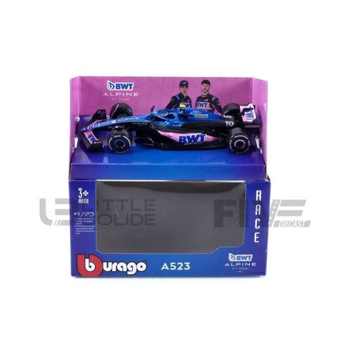 Bburago 1/43 38072g/10 Alpine A523 - Season Car 2023 (P. Gasly) Diecast Modelcar-Bburago