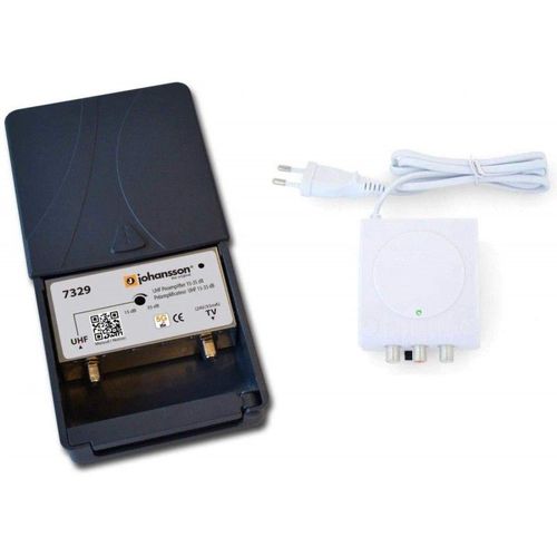 Kits préampli Johansson 7329KTL2 (préamplificateur UHF 7329 + Alimentation 2436)