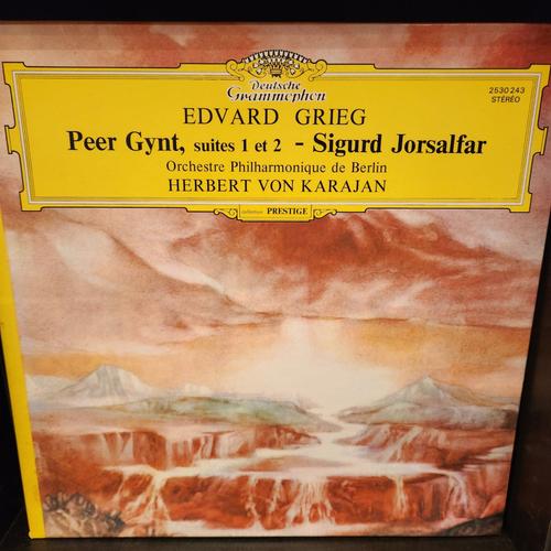 Grieg Peer Gynt Jorsalfar Philarmonique De Berlin H.V Karajan