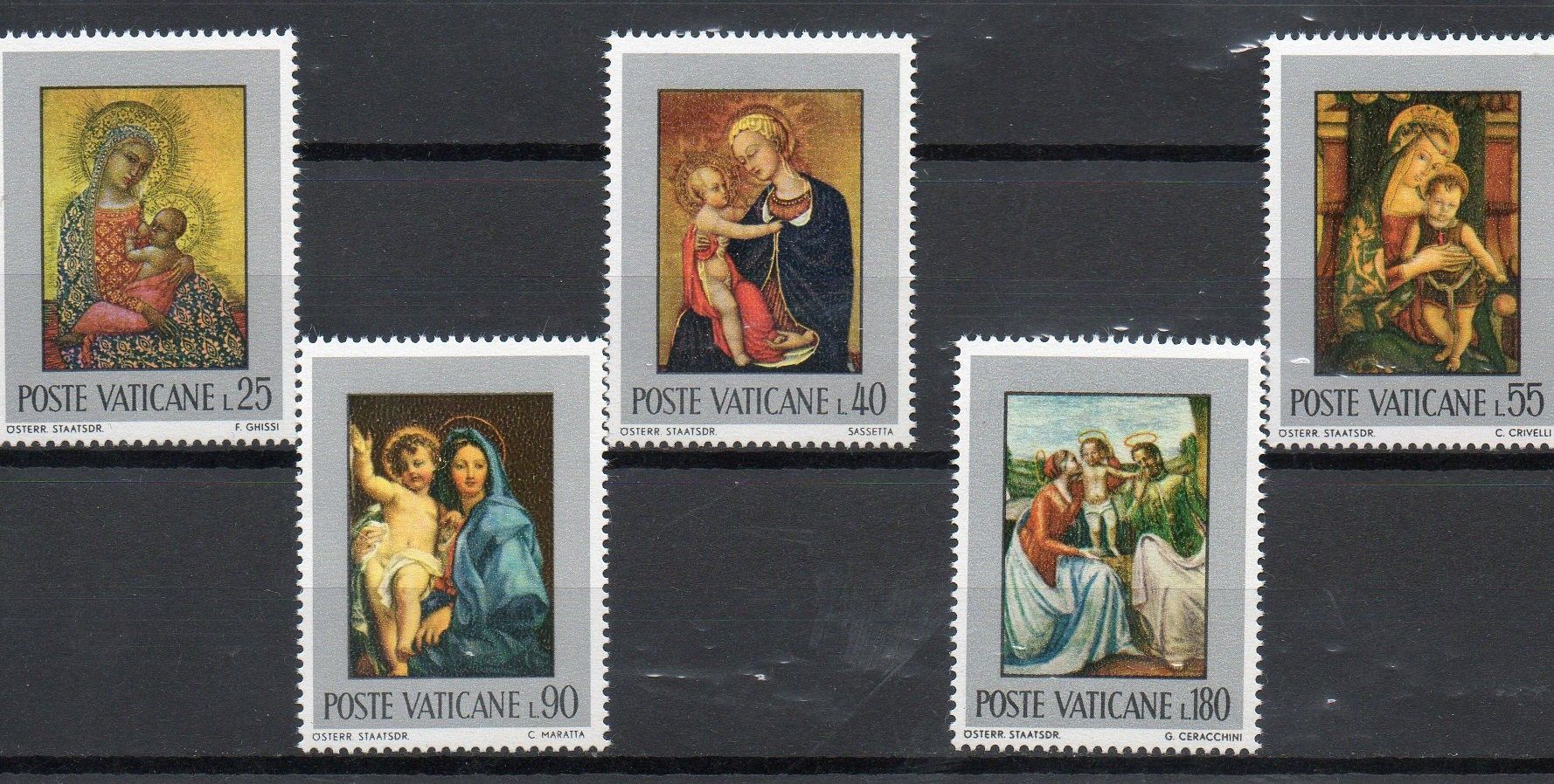 Vatican Timbres La Sainte Famille