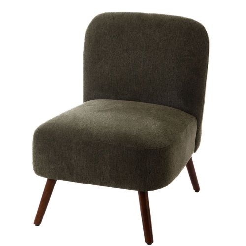 Fauteuil Bucolique Vert 60 Cm