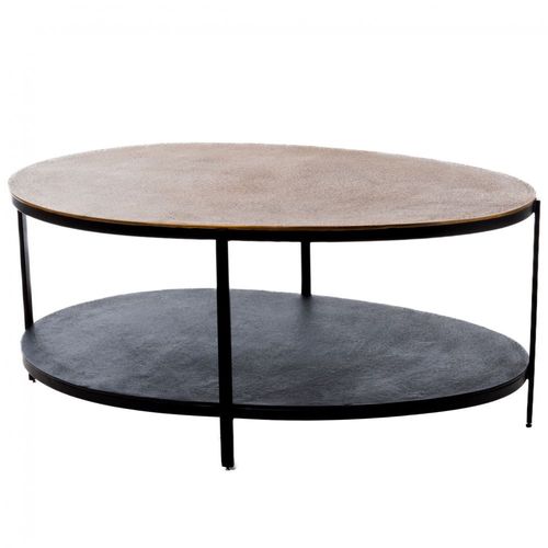 Table Basse Goutte 2 Niveaux En Métal