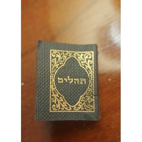 Micro Livre Des Psaumes En Hébreu