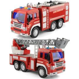 Playmobil City Action 5663 pas cher, Caserne de pompiers transportable