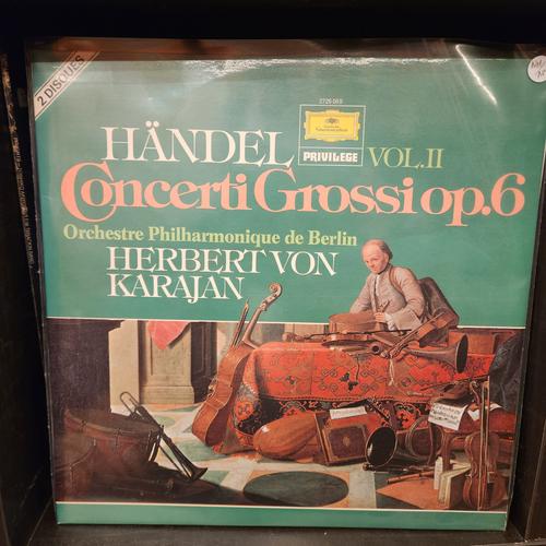 Händel Vol.Ii Concerti Grossi Op.6 Philarmonique De Berlin H .V .Karajan