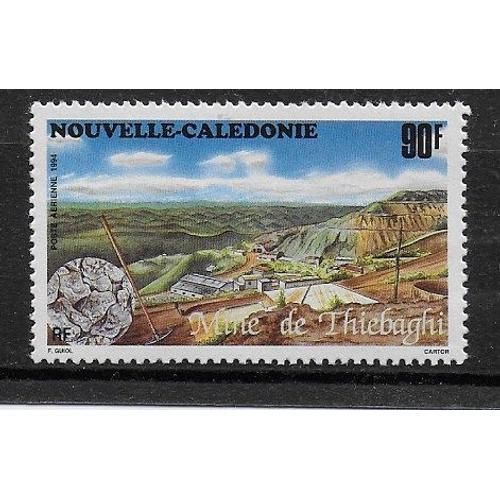Nouvelle-Caledonie Poste Aerienne 1994 : La Mine Abandonnée De Thiebaghi : Vue Du Site : Timbre À 90 F. Multicolore Neuf **