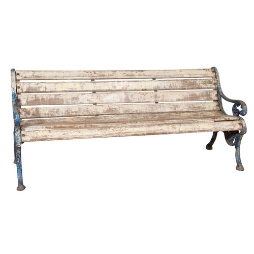 Banc En Bois Massif Et Fonte