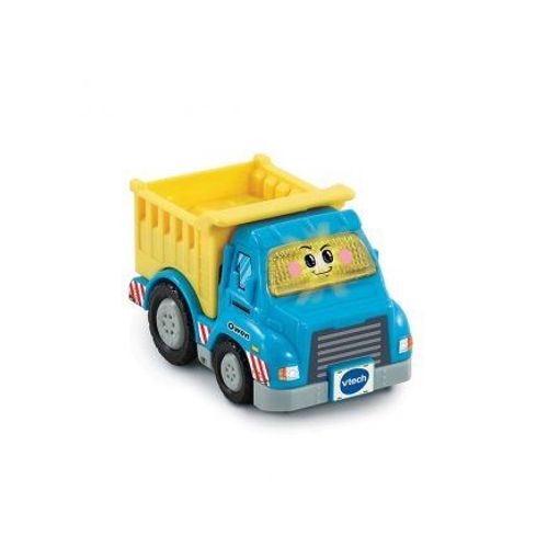 Tut Tut Owen Camion Benne, Version Fr - Vehicule Interactif, City Chantier - Bolides Serie Pro 2/6 Ans - Set Voiture Et Carte Animaux
