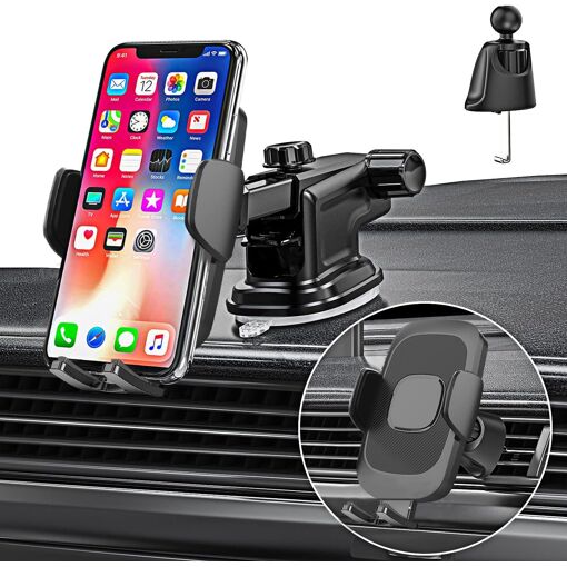 Support Telephone Voiture pour Samsung S23 S24 S25 S21 FE/S20 Plus ...