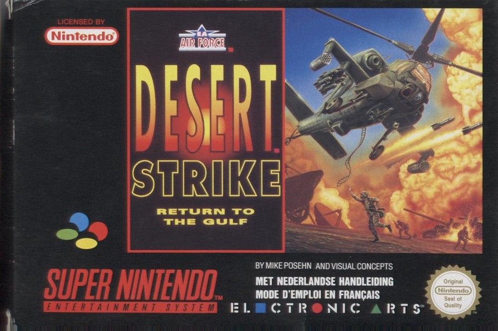 Desert Strike: Return To The Gulf Super Nintendo - Super Nes