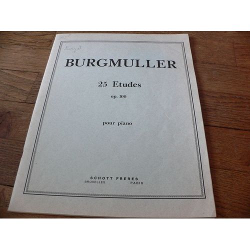 Burgmuller - 25 Etudes
