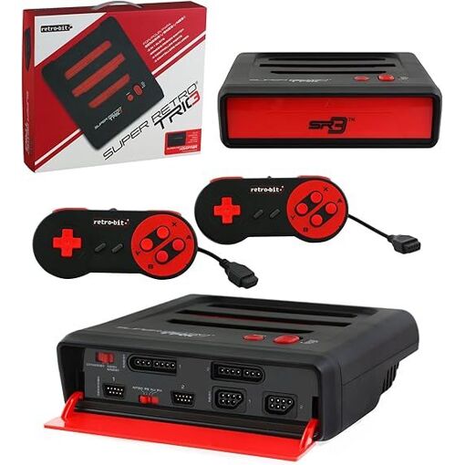 Super Retro Trio Console PAL NES/SNES/Mega Drive