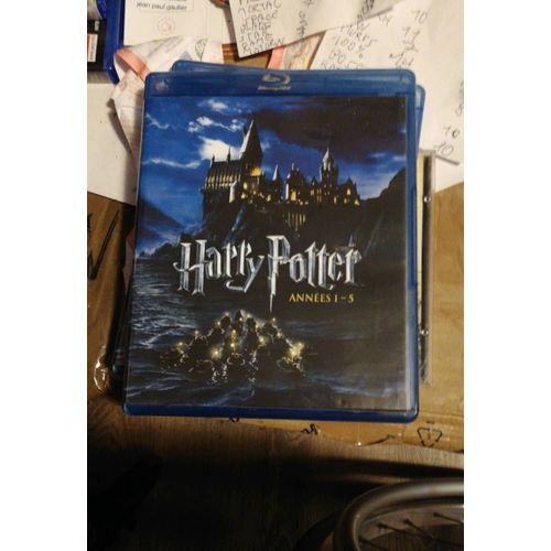 5 Dvd Harry Potter Années 1 À 5