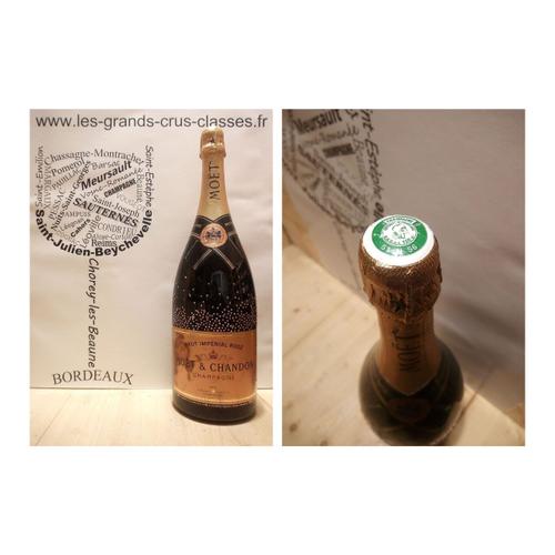 Moët & Chandon - Brut Impérial - Edition Limitée Swarovski - Rosé - Champagne - 1 X 150 Cl - Rosé Effervescent