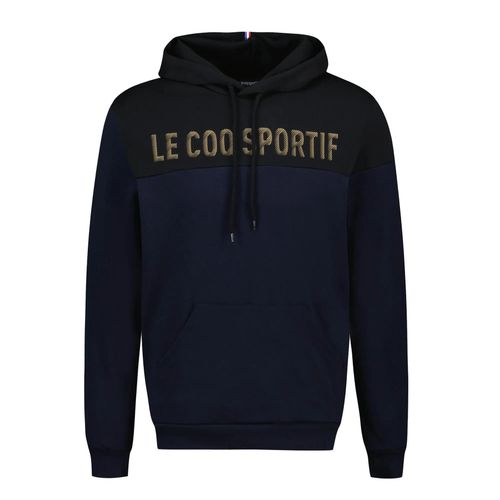 Sweat Capuche Hooded Le Coq Sportif Noel Sp Hoody N1 M Sky Captain/Black Bleu Marine