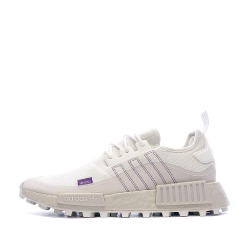 Baskets Ecru/violet Adidas Nmd R1 Tr