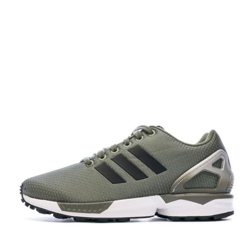 Baskets Kaki Garcon Adidas Zx Flux Rakuten