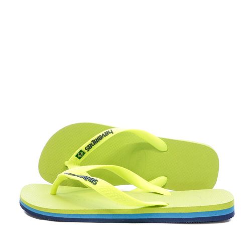 Tongs Verte Mixte Havaianas Brasil Layers