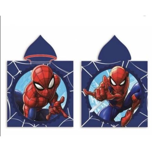 Spider Man - Poncho De Bain À Capuche 55 X 110 Cm
